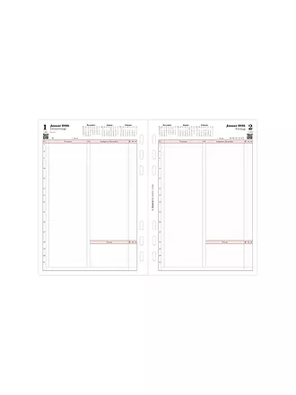 FILOFAX | Kalendereinlage Tag Professional deutsch A5 2026 | 